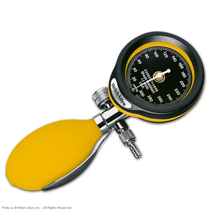 DuraShock DS55 Manometer allein Ø 50 mm, verchromt, 1-Schlauch, ohne Manschette