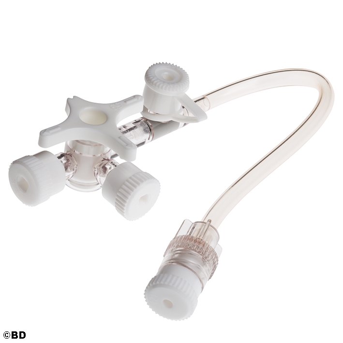 BD Connecta Plus 3 Dreiwegehahn,