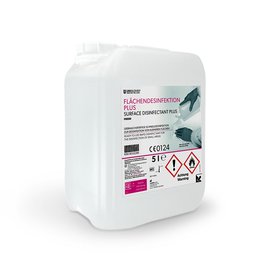 Unigloves Flächendesinfektion PLUS 5 Ltr., fresh