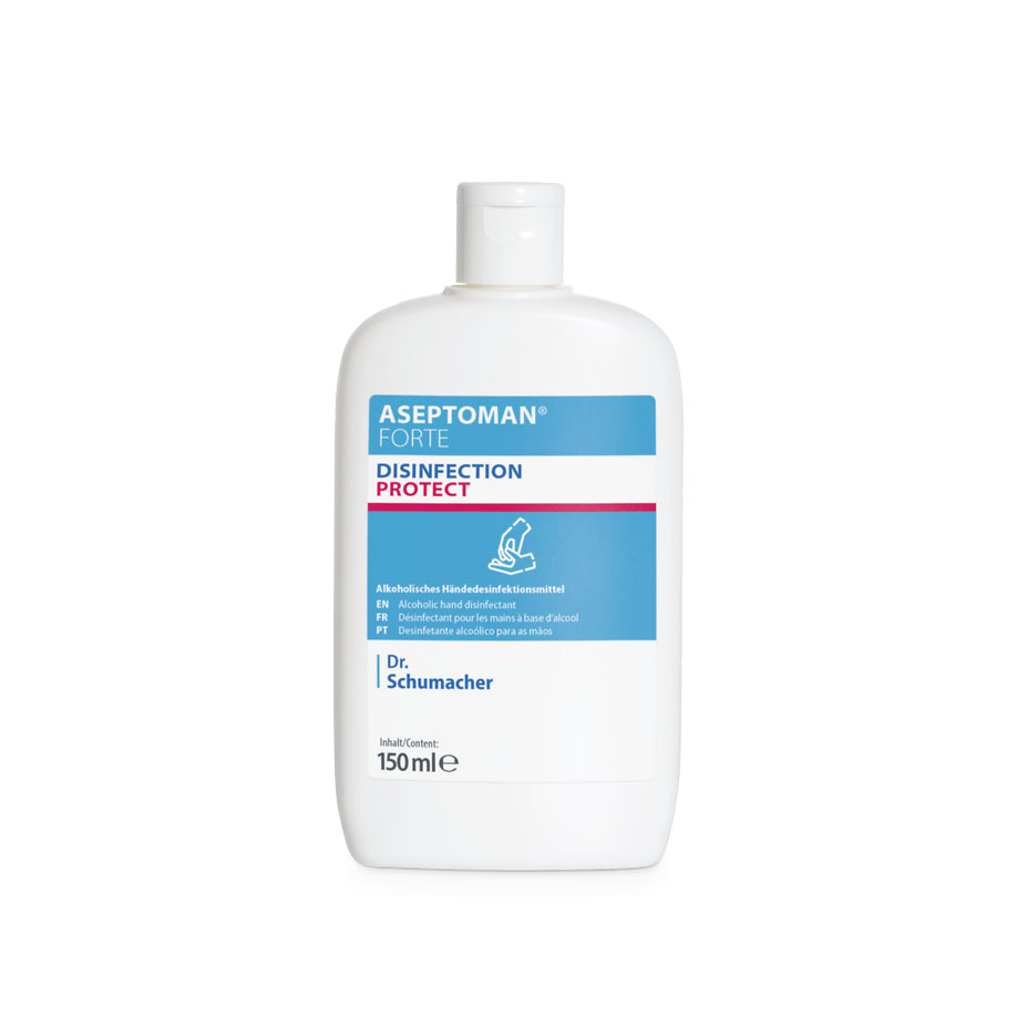 Aseptoman Forte 150 ml Kittelflasche Händedesinfektion