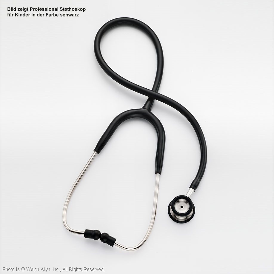Professional Stethoskop 71 cm (28'') schwarz, für Kinder