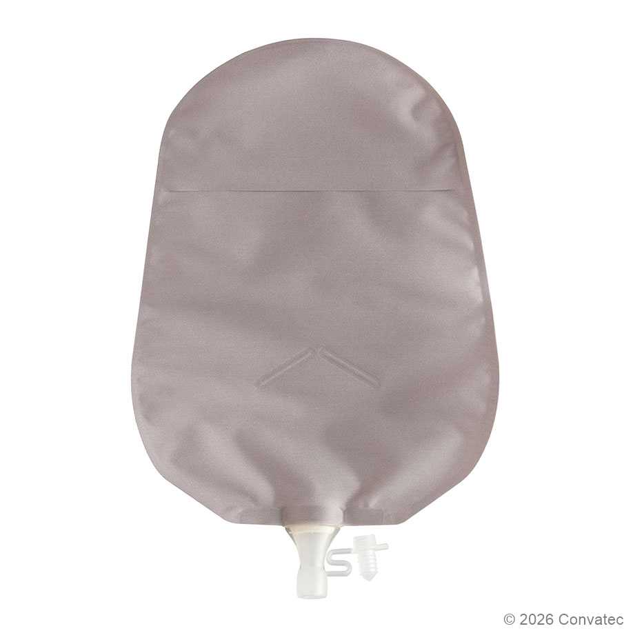 Esteem Body, Urostomiebeutel, standard, blickdicht, V2, Tiefe 3,5 mm, vorgestanzt 30 mm (10 Stck.)