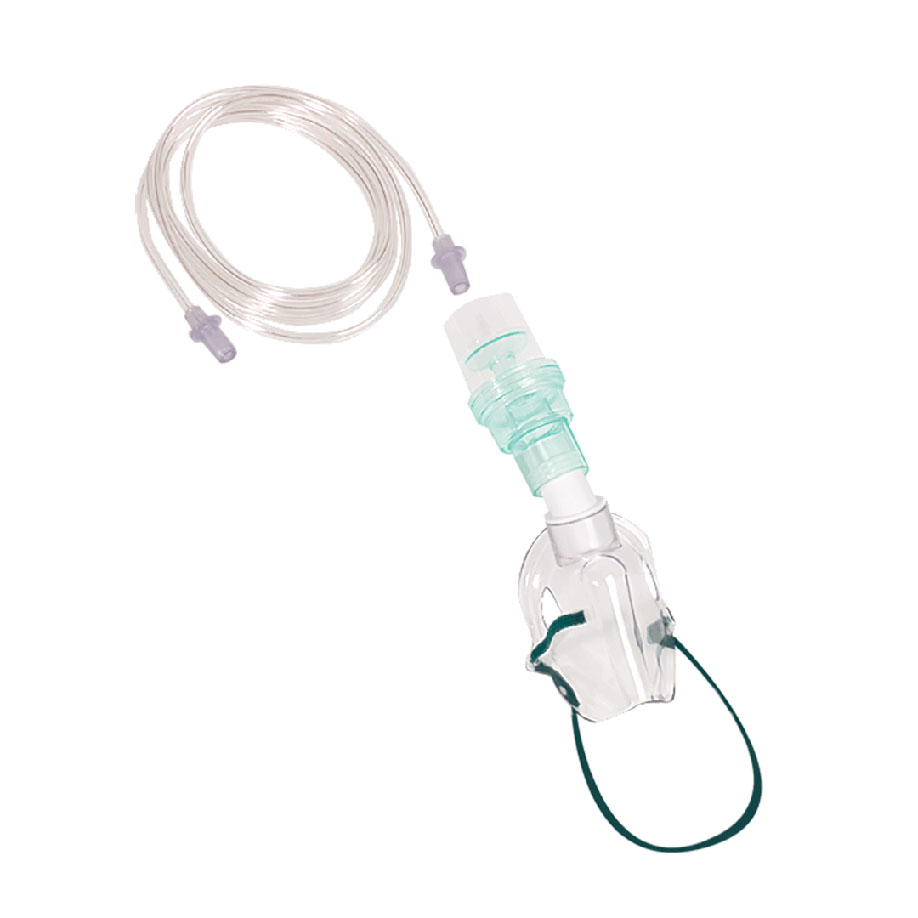 Sauerstoff-Atemmaske Kinder, Vernebler-Set mit Zuleitungsschlauch