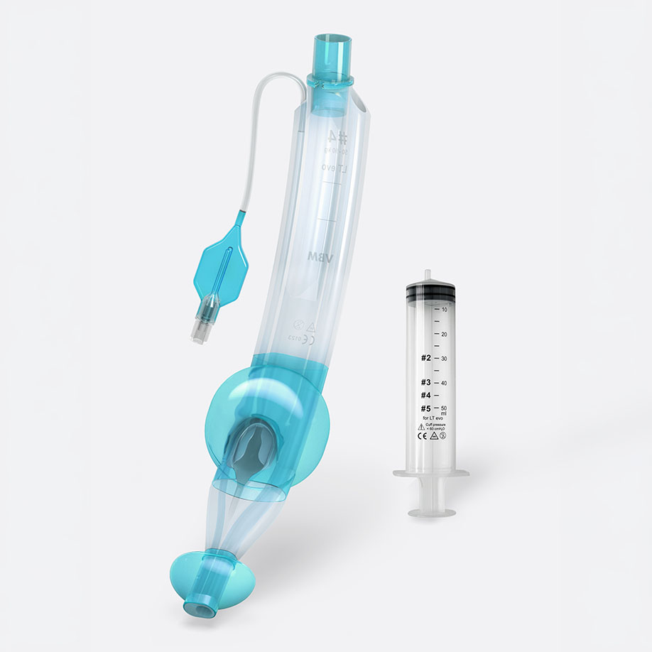 Einmal-Larynx-Tubus LTevo Einzel-Set steril, mit Spritze, Gr. 4 für Patientengewicht 50-90 kg
