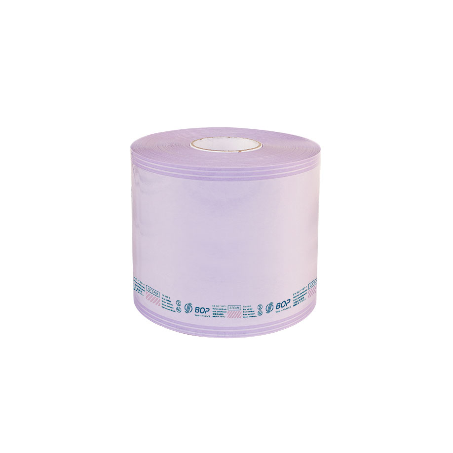 Steri-Rolle 150 mm x 200 m ohne Falte mit 3 Indikatoren