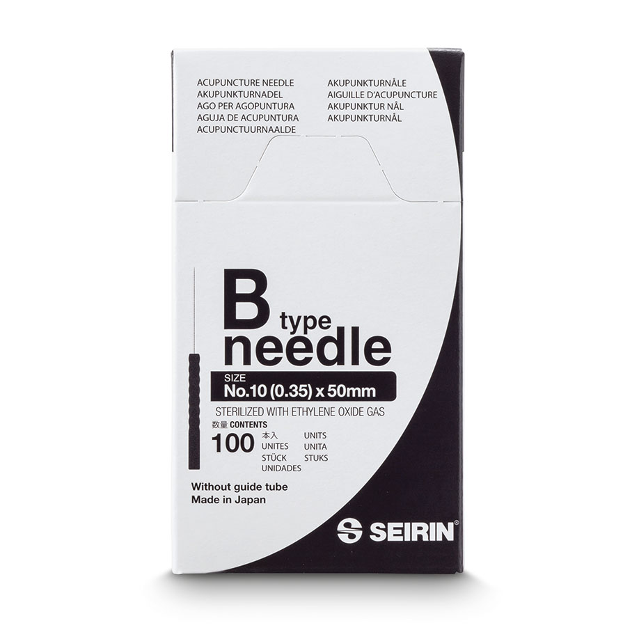 Standardnadeln B-Type 0,35x50 Nr. 10