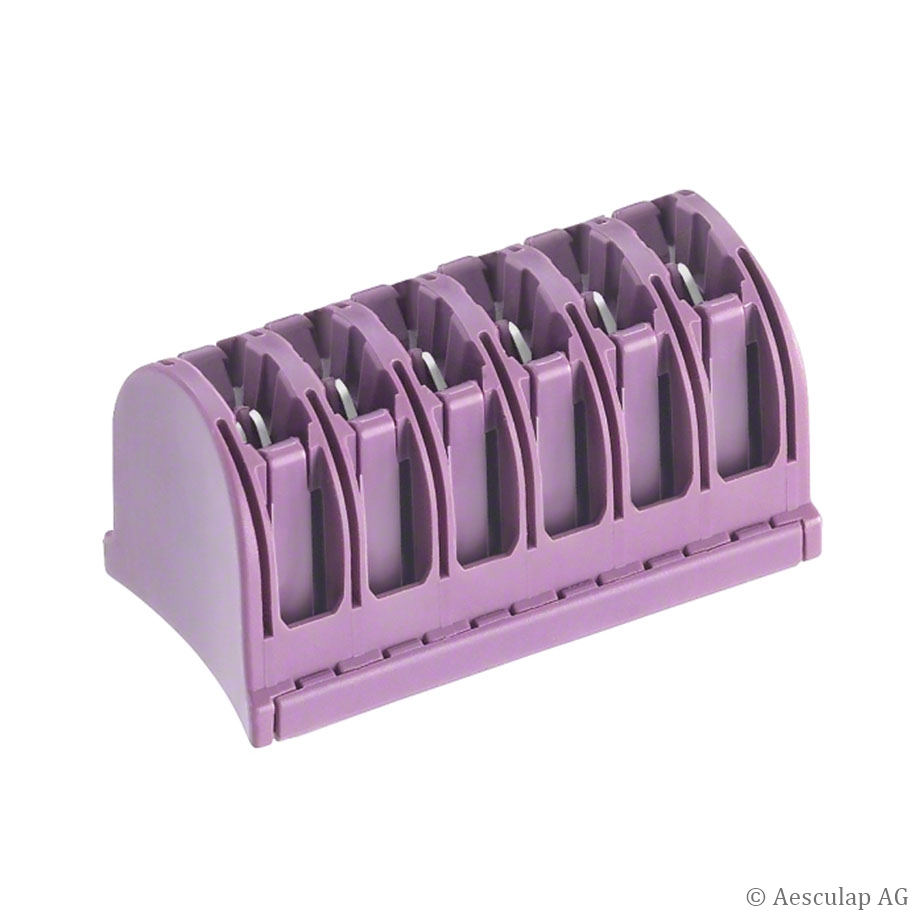 DS-Clipmagazin, Göße SM, violett, steril (15 Stck.)
