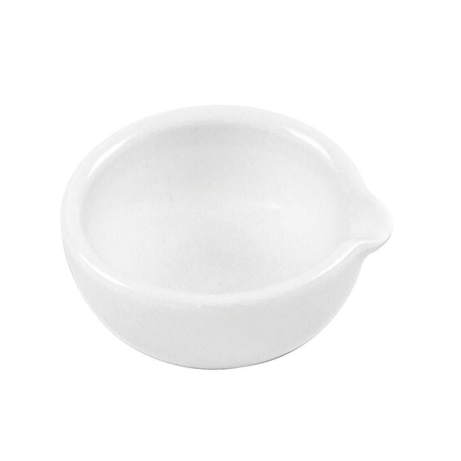 Mörser aus Porzellan mit Ausguss, ECO