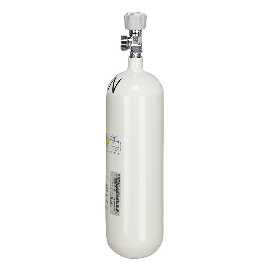 Sauerstoff-Flasche, leer 2,0 Ltr.,