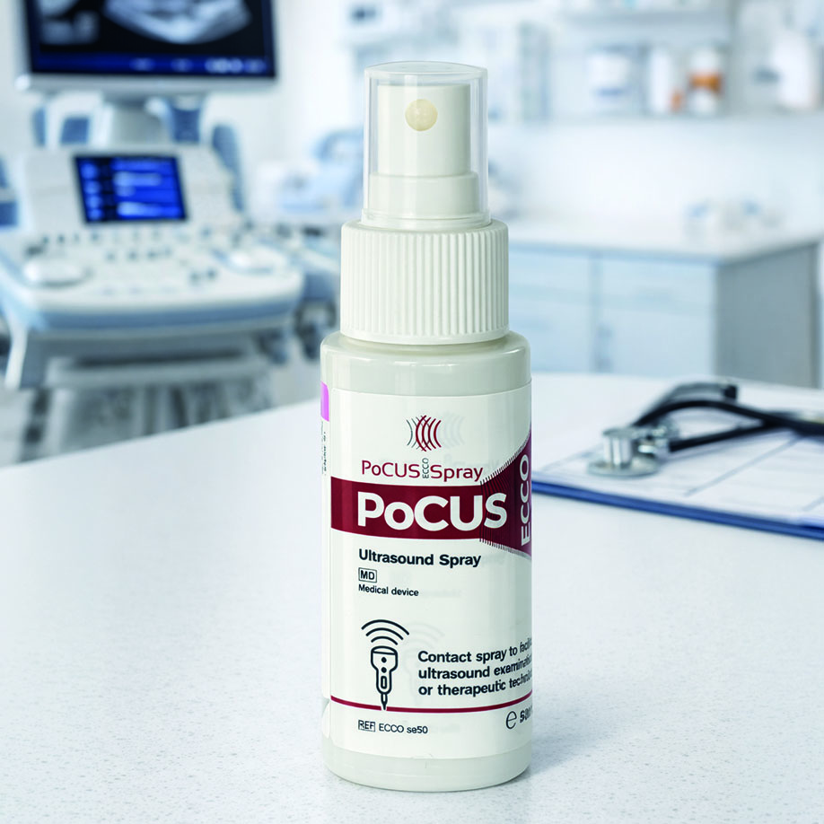 Ultraschallspray PoCus Ecco Spray 50ml zur Point-of-Care-Sonografie