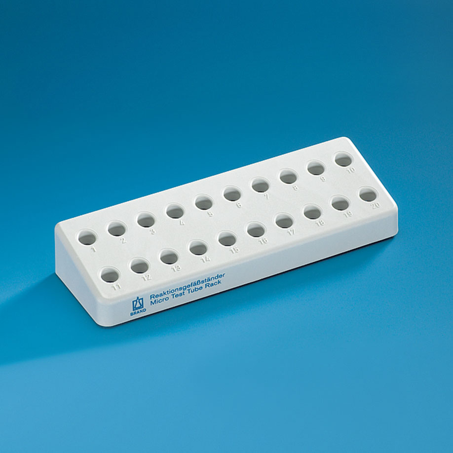 Reaktionsgefäß-Ständer, PP,