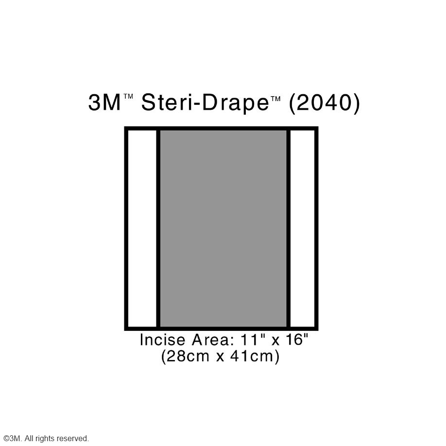 3M Steri-Drape 2 Inzisionsfolien