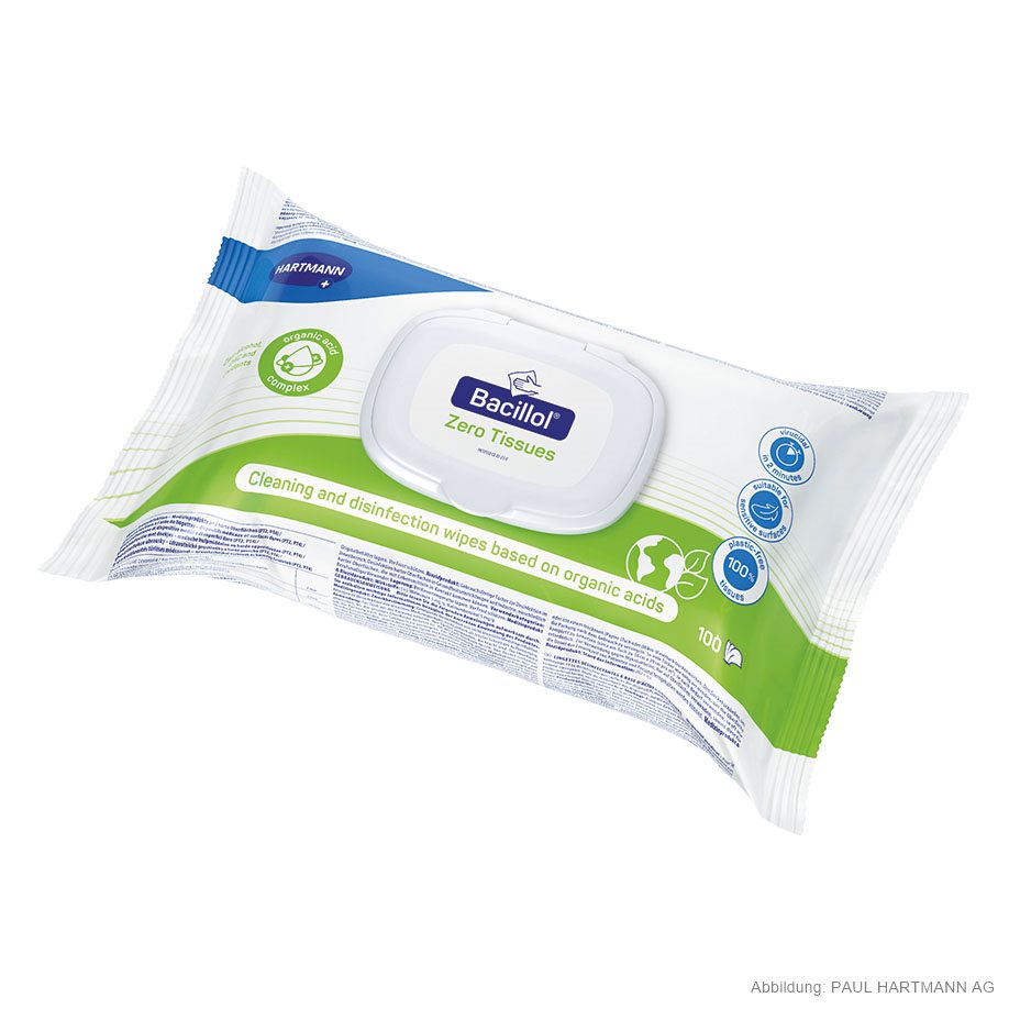 Bacillol Zero Tissues Flowpack (100 T.)