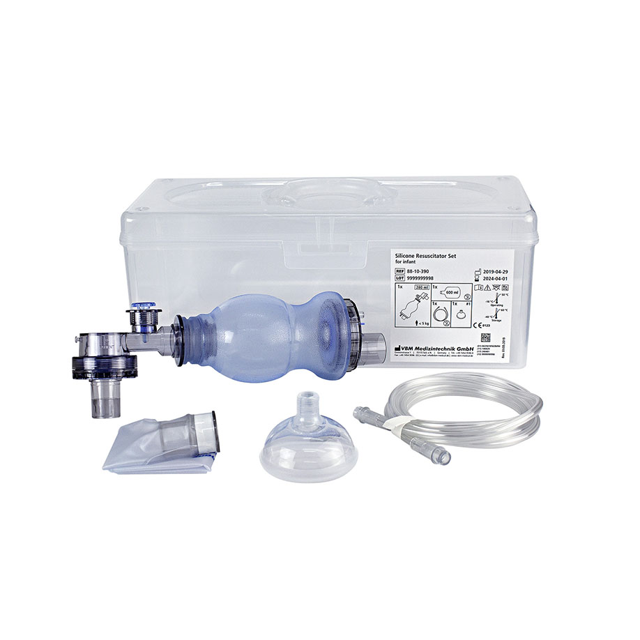 Silikon-Beatmungsbeutel-Set Babys,