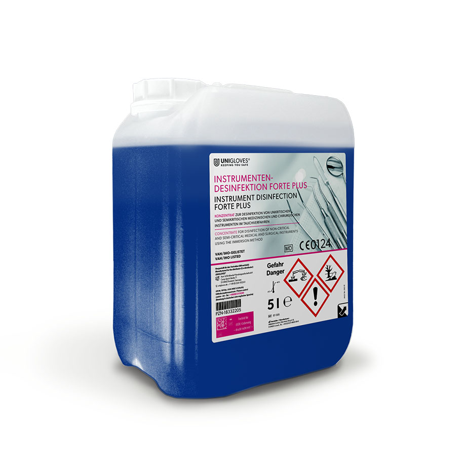 Unigloves Instrumentendesinfektion Forte PLUS 5 Ltr.