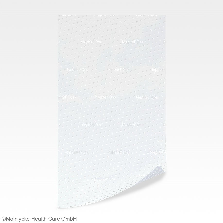 Mepitel One Silikonwundauflagen steril, 27,5 x 50 cm (2 Stck.)