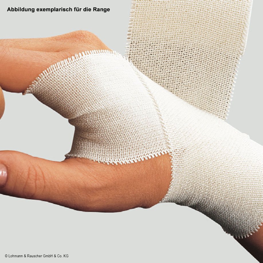 Idealbinden 5 m x 12 cm steril, ohne Verbandklammern (10 Stck.)