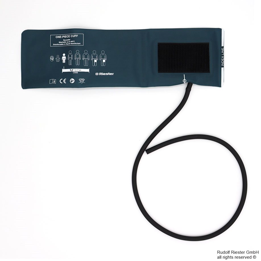 Klettenmanschette für Kinder polsterlos 34,5 x 10 cm, 1-Schlauch,