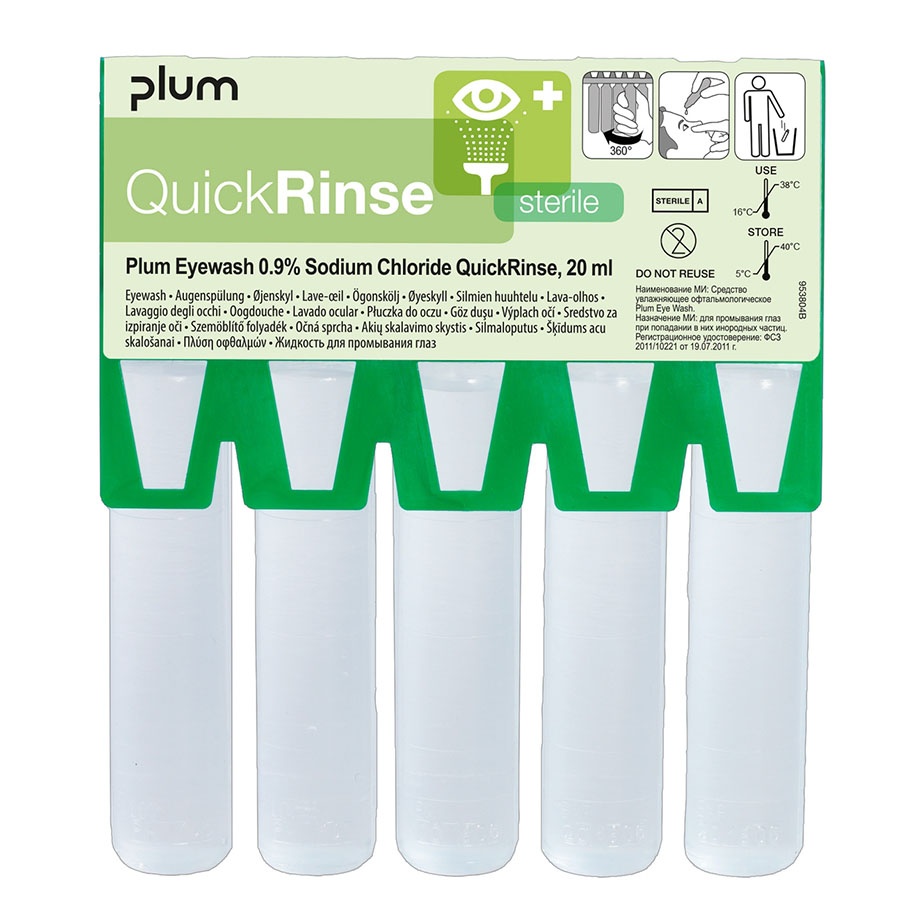 Plum Wound and Eyewash QuickRinse Refill