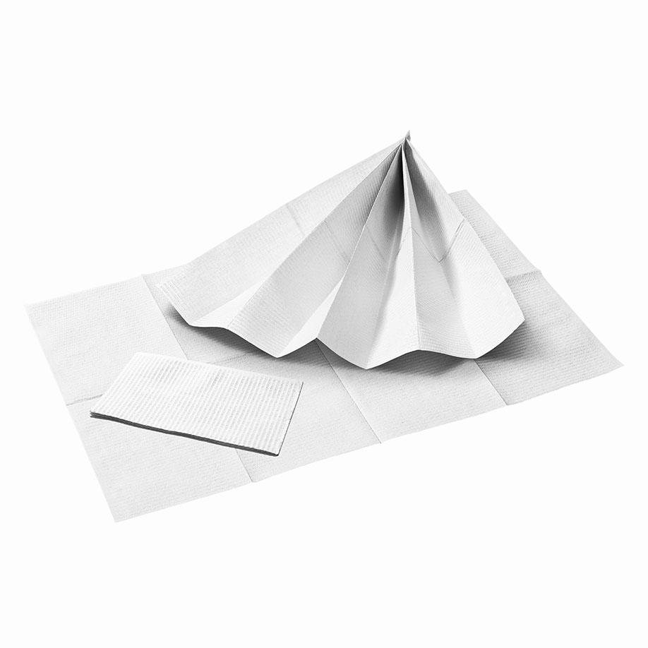 Patientenservietten, white,