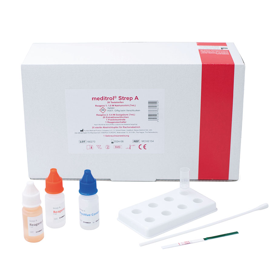 meditrol Strep A Schnelltest (20 T.)