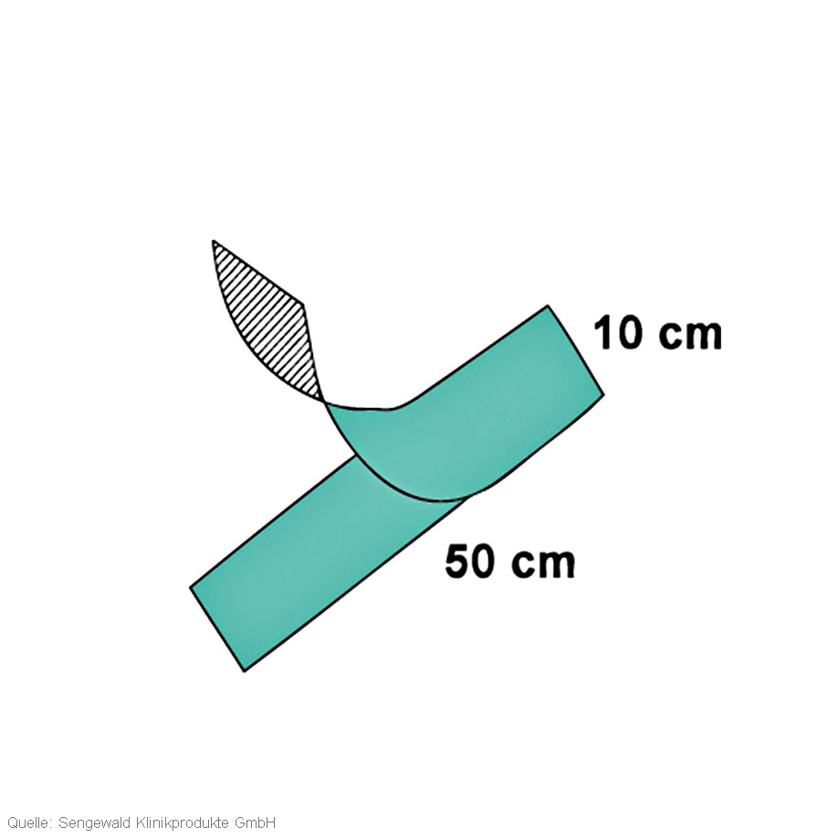 OP-Klebestreifen Standard steril, 10 x 50 cm