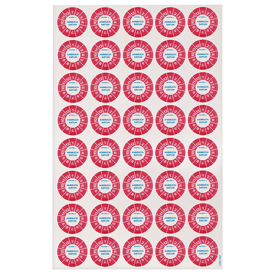 Anbruchplaketten (200 Stck.)