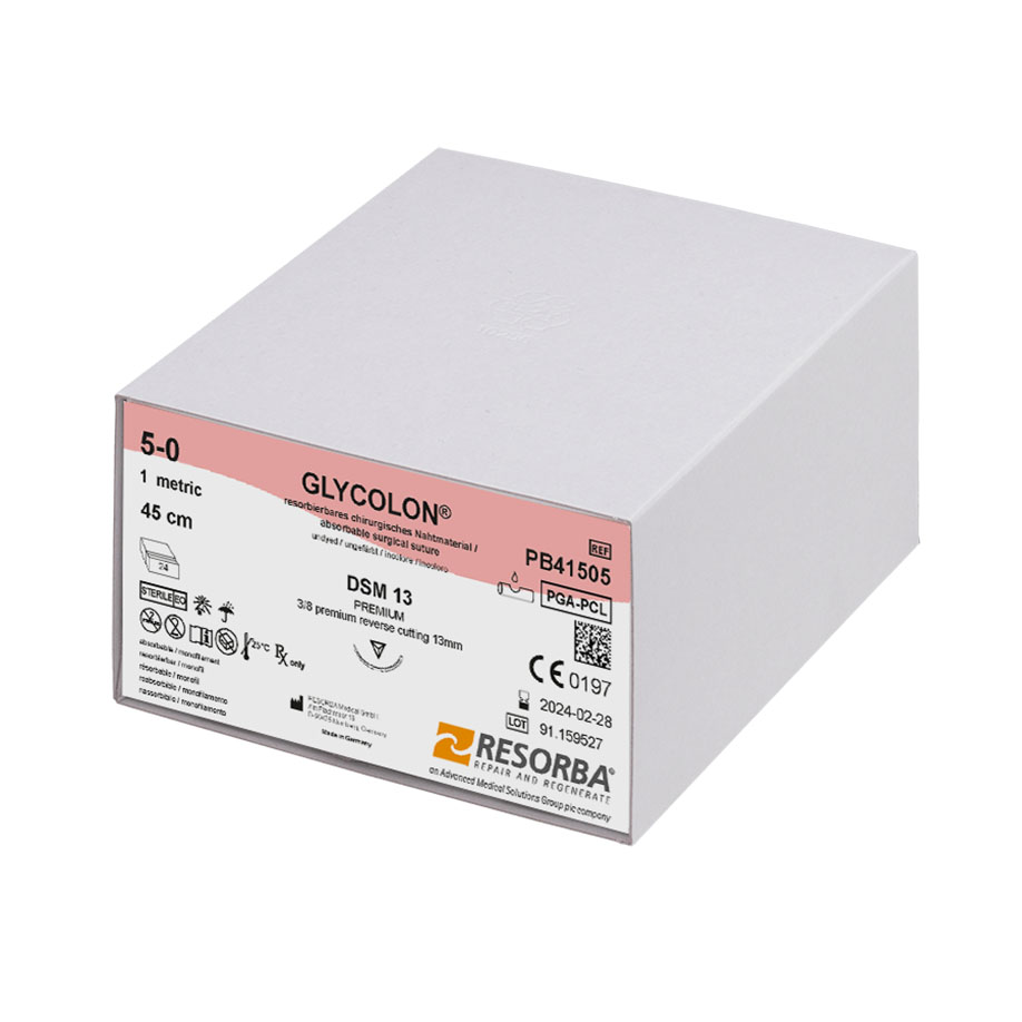GLYCOLON DSM 13 5/0=1 ungefärbt,