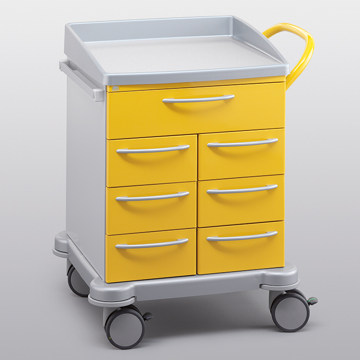 Verband- und Behandlungswagen mit 1