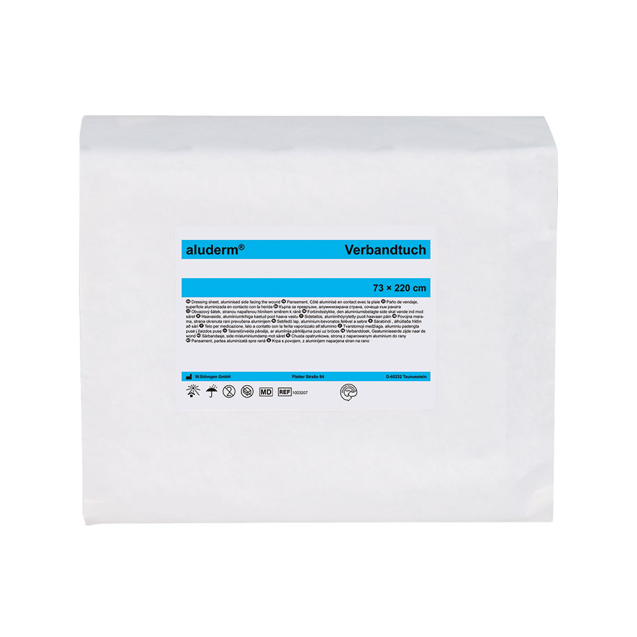 aluderm Bettuch ca. 73 x 220 cm steril