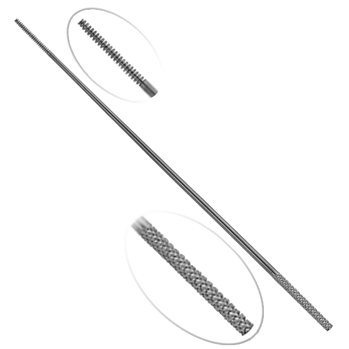 Watteträger nach Farrell, mit Gewinde,