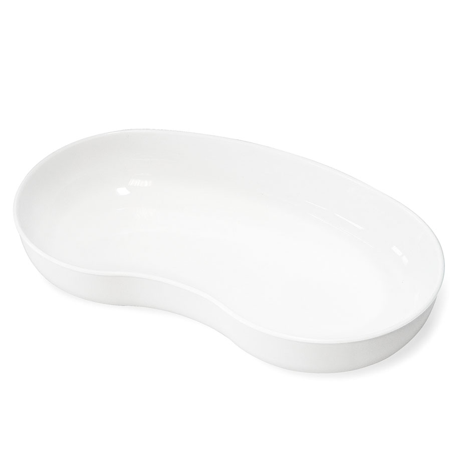 Nierenschale aus PP, weiß,