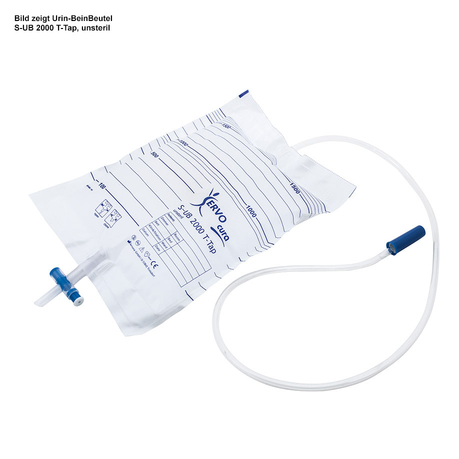 SERVOCURA Urin-Bettbeutel 2000 ml,