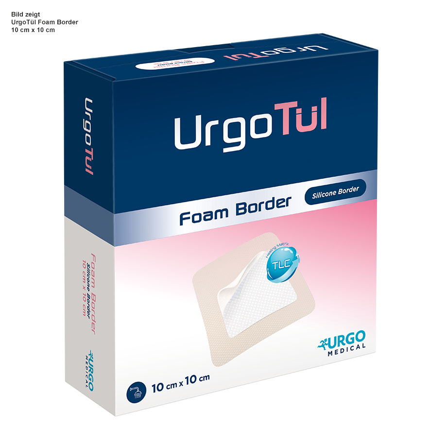 UrgoTül Foam Border Schaumstoff-