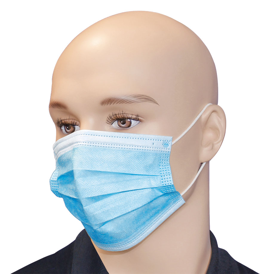 OP-Masken Typ II, 3-lagig, blau,