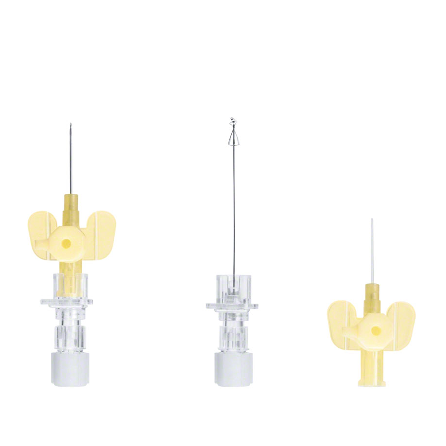 Vasofix Safety 24 G, 0,7 mm, gelb, 19 mm Stichlänge, PUR