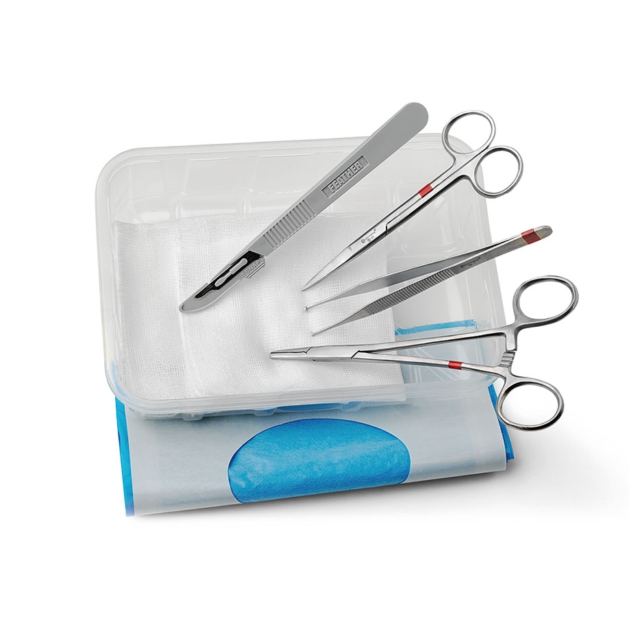 Dermatologie-Set, steril