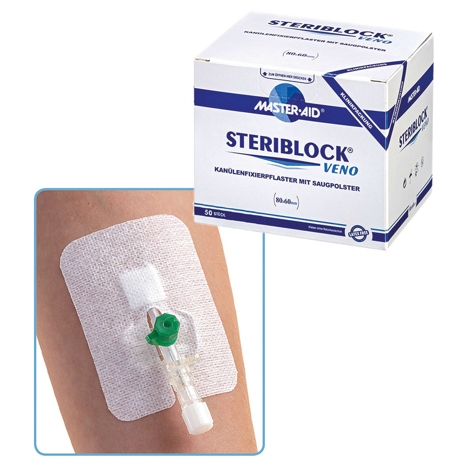 STERIBLOCK VENO Kanülenfixierpflaster