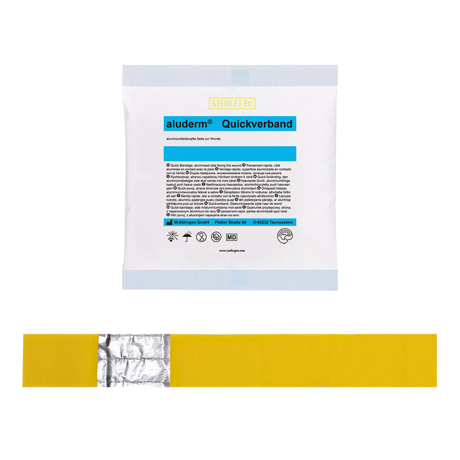 aluderm Quickverband klein steril