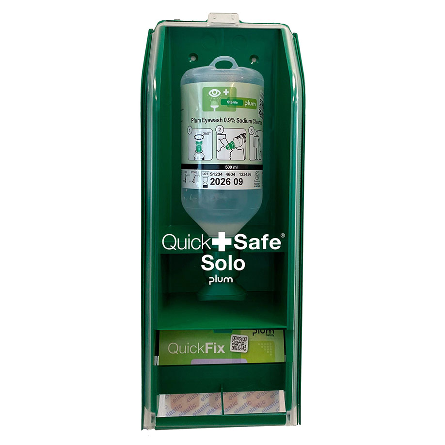 QuickSafe Solo Station mit 1 Flasche u.