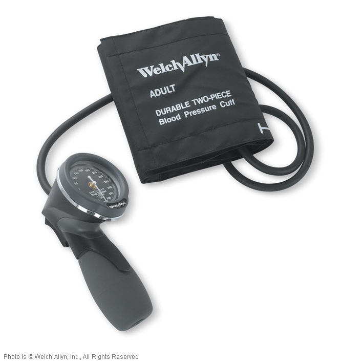 DuraShock Blutdruckmessgerät DS65 Ø 50 mm, verchromt, 1-Schlauch,