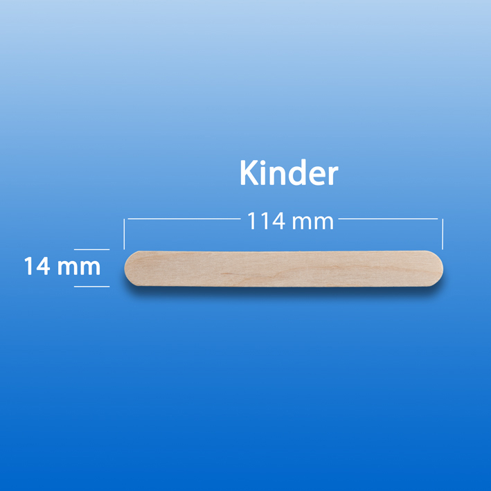 Mundspatel aus Holz, für Kinder,