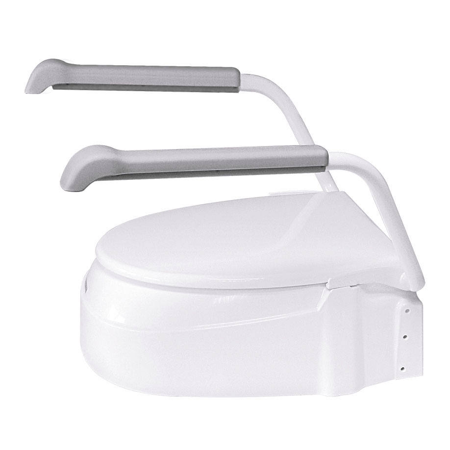 Toilettensitzerhöhung weiß,