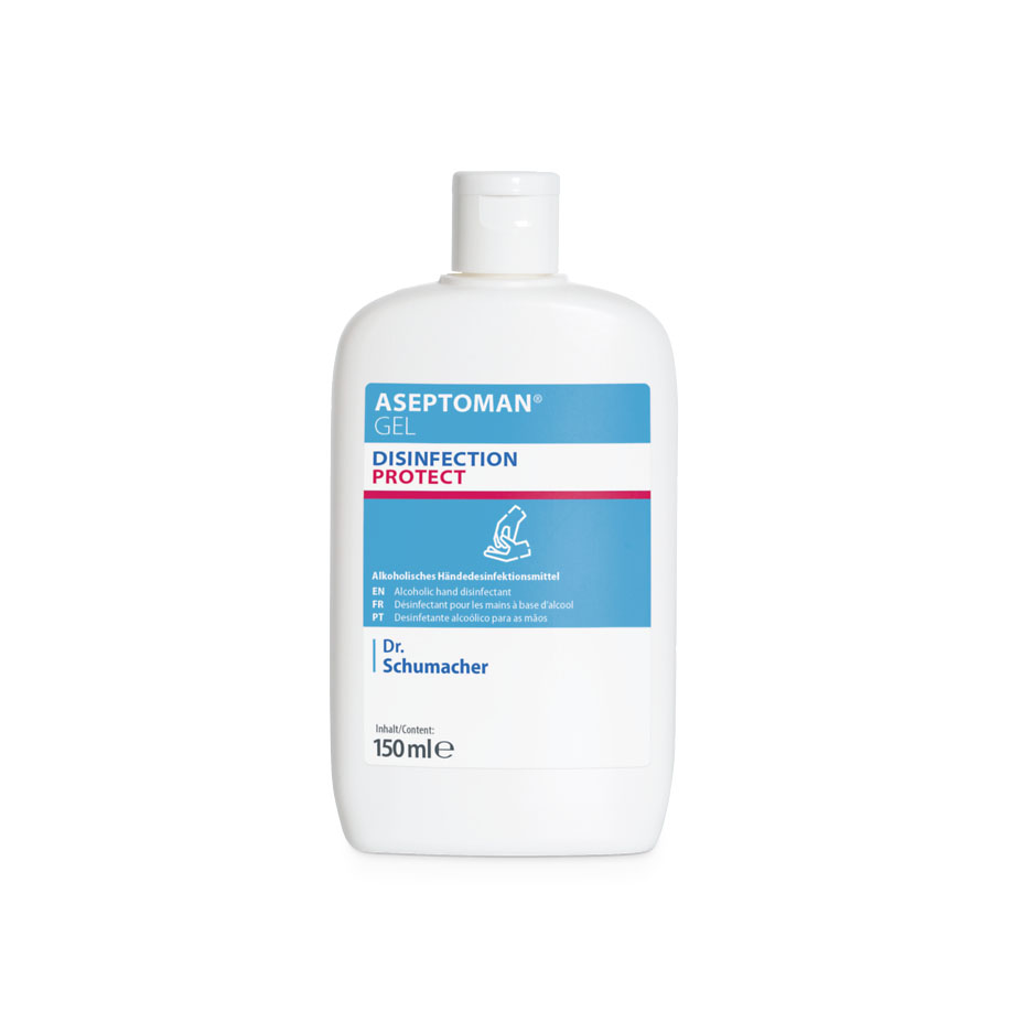 Aseptoman Gel 150 ml Kittelflasche Händedesinfektion