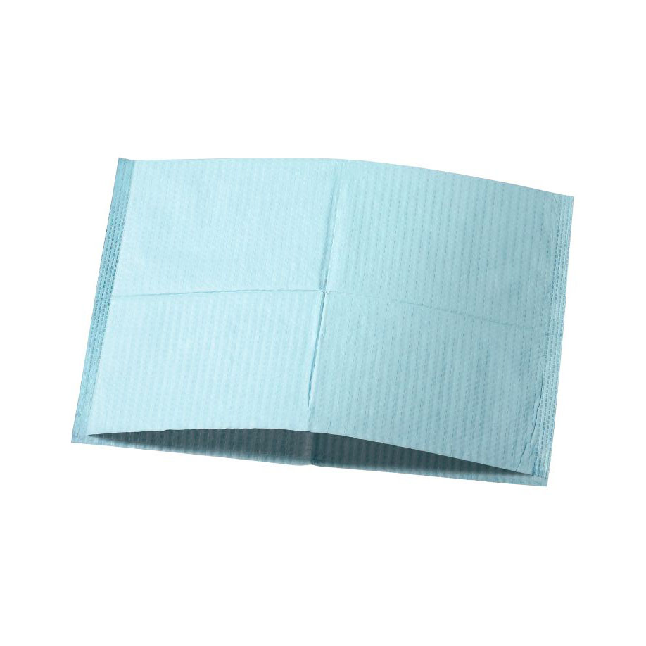 Kopfstützenschoner Tissue/PE, 25 x 33 cm, ice blue (500 Stck.)
