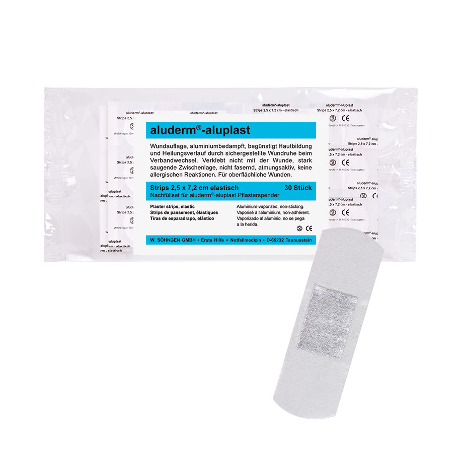 Nachfüllset einzeln Strips ca. 7,2 x 2,5 cm (30 Stck.)