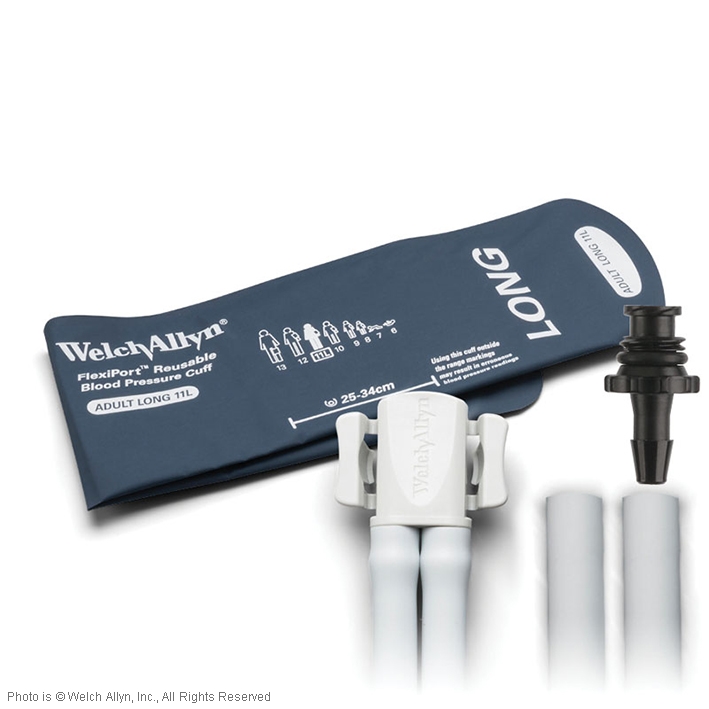 FlexiPort Manschette, wiederverwendbar, 2-Schlauch, für Erwachsene, lang,