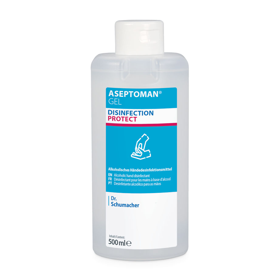 Aseptoman Gel 500 ml Spenderflasche Händedesinfektion