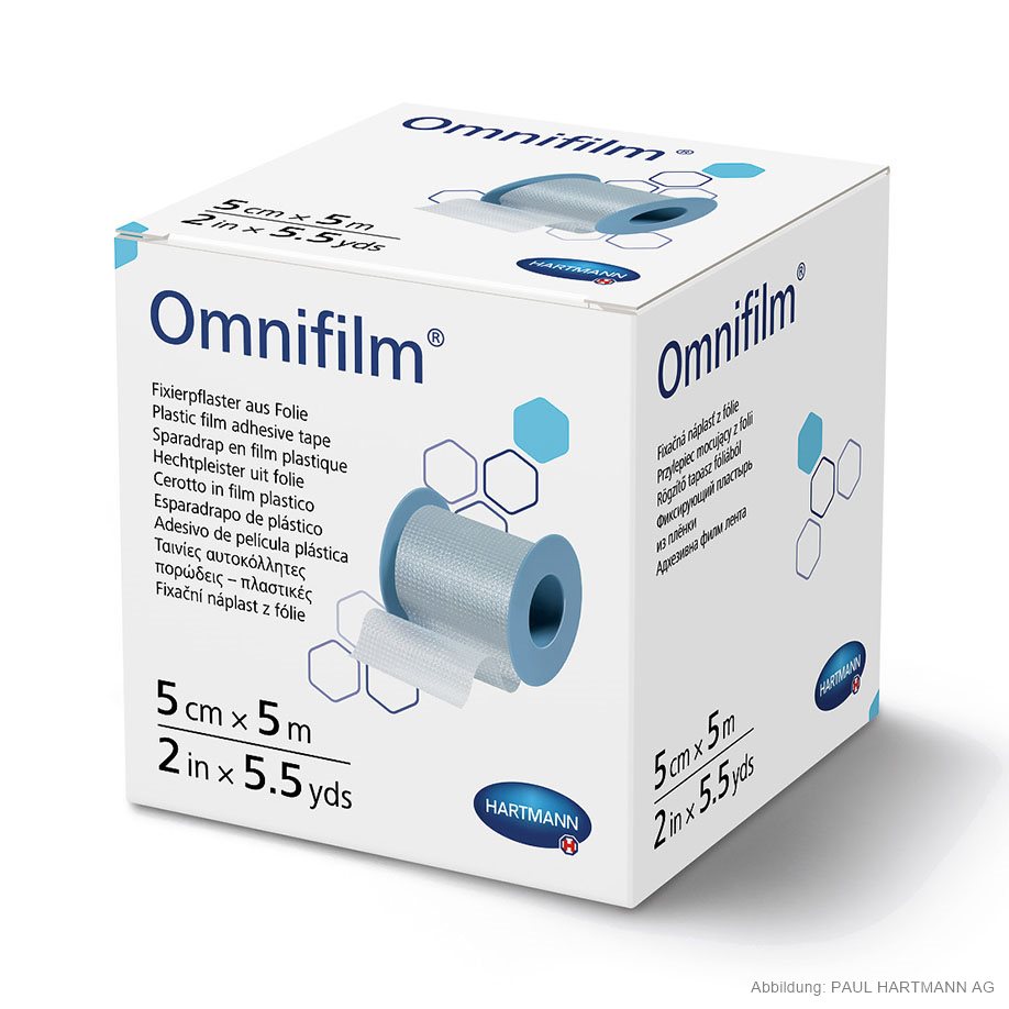Omnifilm Fixierpflaster 5 m x 5 cm,