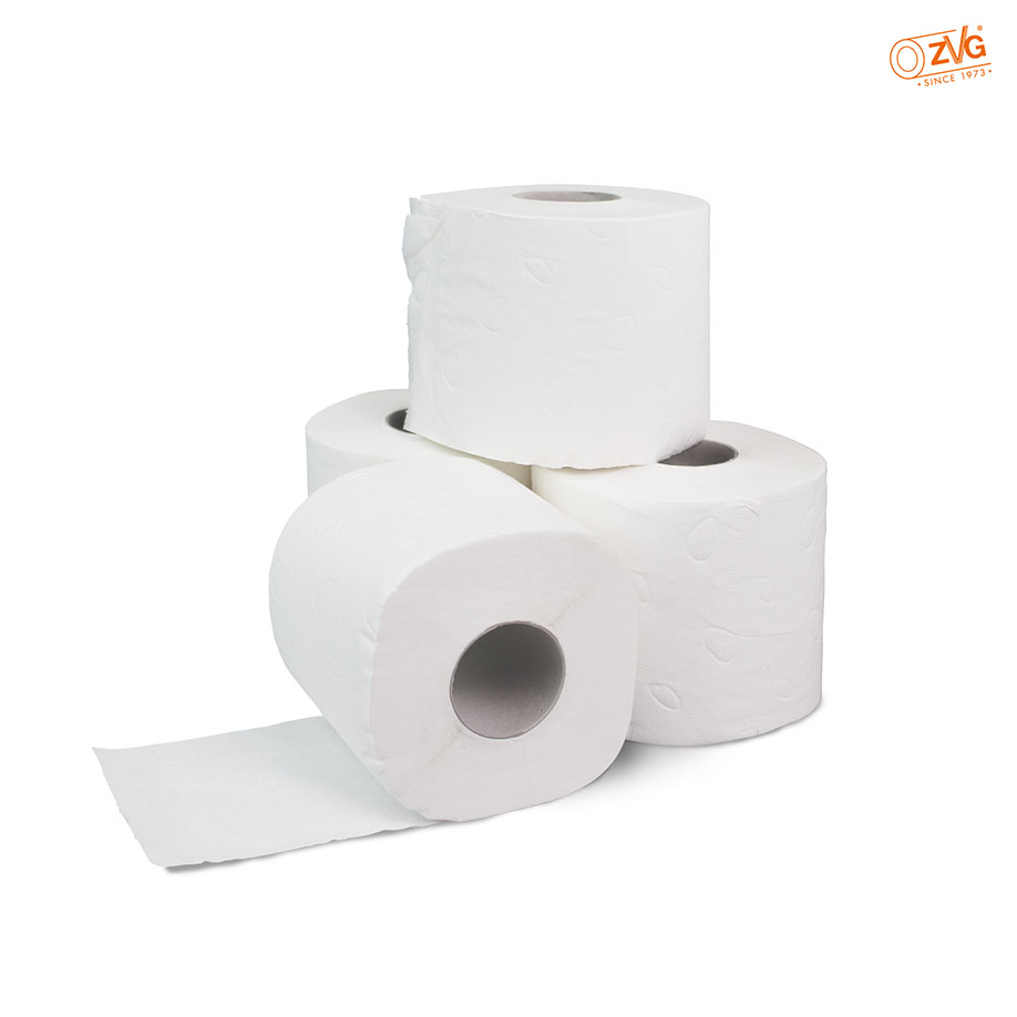 Toilettenpapier 3-lagig, hochweiß,